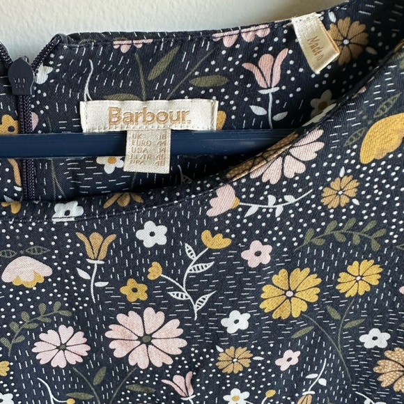 Barbour Betony Floral Midi Dress with Pockets, Women’s Size 14 - Picture 2 of 4